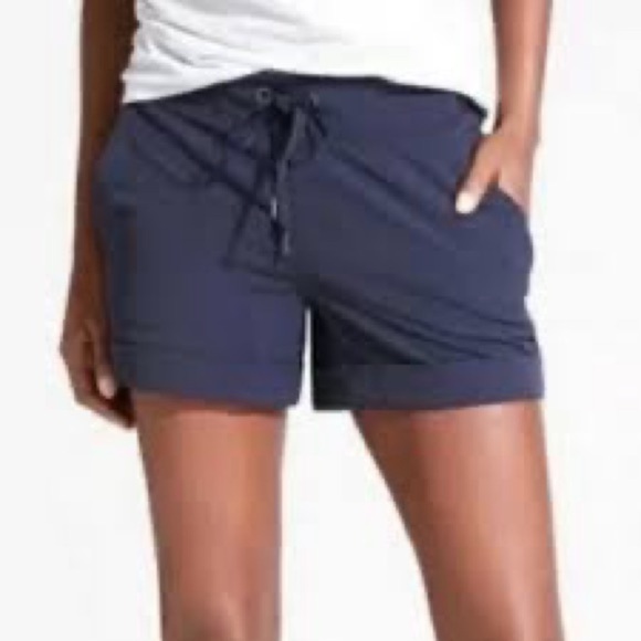 Athleta Pants - Athleta navy blue shorts size 6
